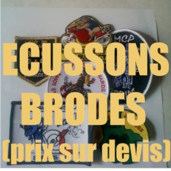 Ecussons brodés sur mesure