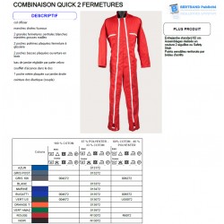 COMBINAISON DE TRAVAIL 2...