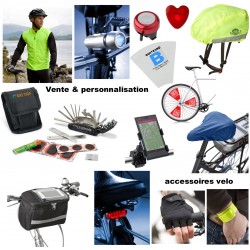 ACCESSOIRES POUR LE VELO !